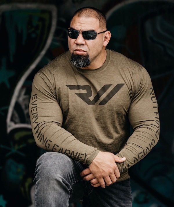RWT Dri Fit Long Sleeve Tee Olive Green