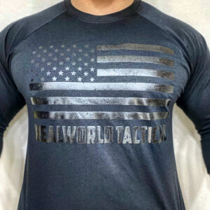 American Flag 3/4 Sleeve Tee